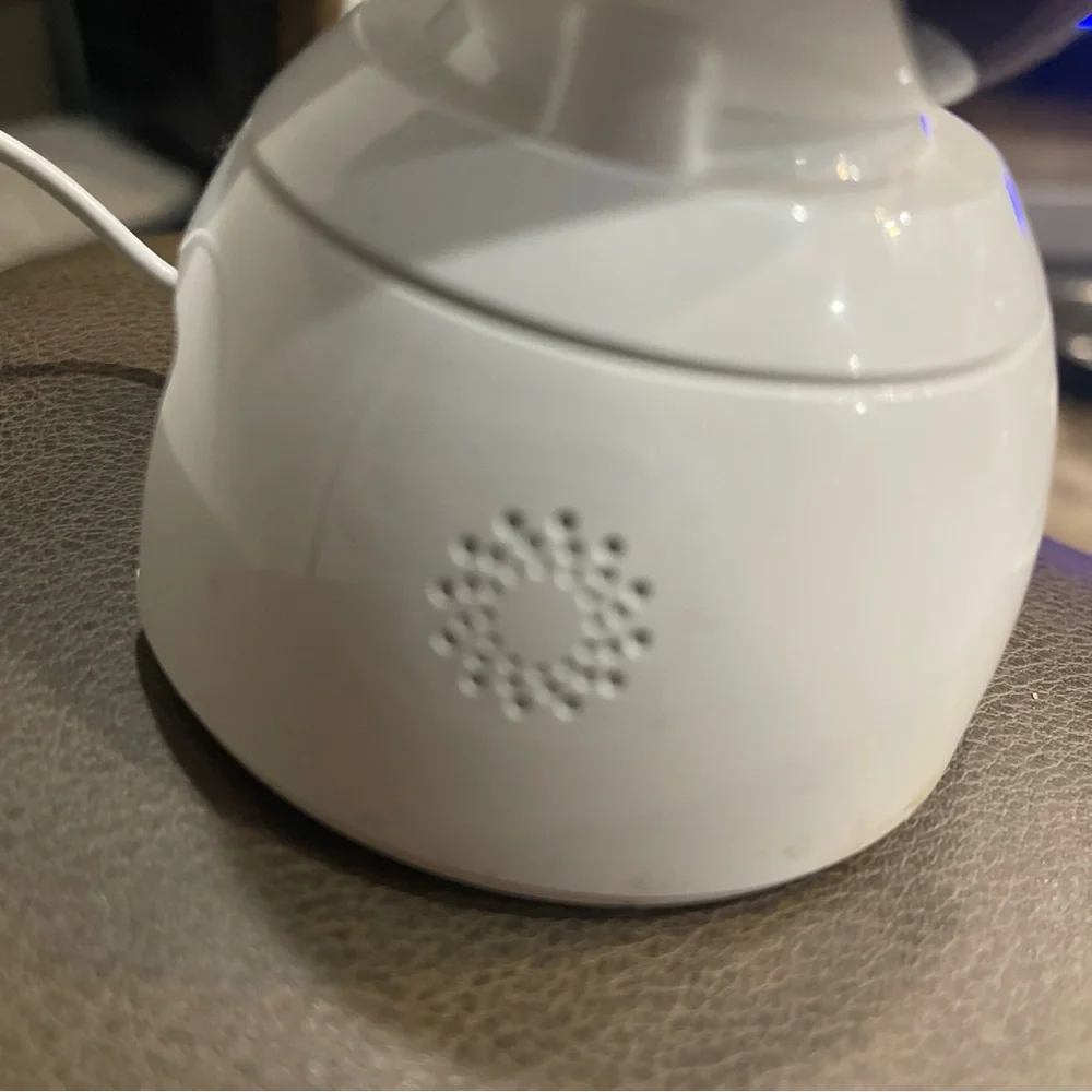 White and Black Digital Security Camera